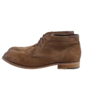 Kenneth Cole Techni-Cole Leather Chukka Gel-Cushioned Boot Burnished Toe 11.5